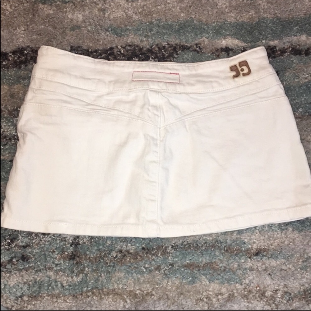 Joe’s Jeans White Denim Mini Skirt - Picture 2 of 6